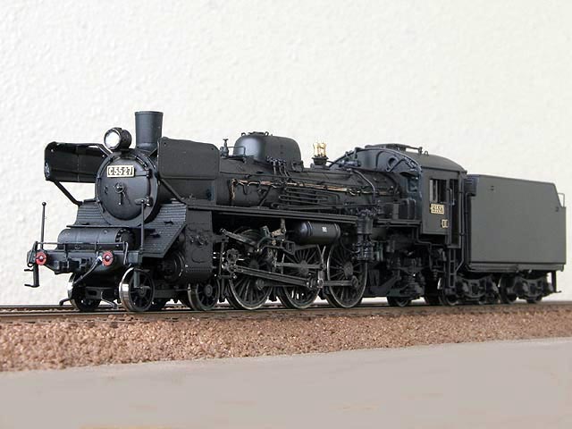 安達模型C55 北海道型 流線改造型 - 鉄道模型